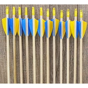 Youth Economy Wood Arrows Yellow and Blue (12)