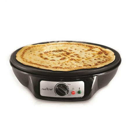 NutriChef PCRM12.V7 - Electric Griddle - Crepe Maker Cooktop Hot Plate