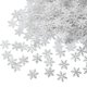 thumbnail image 2 of 1000 piezas de copos de nieve y confeti para decoraciones navideñas, confeti de invierno, paquete de fiesta de nieve para bodas, cumpleaños, fiestas navideñas, suministros de decoración de, 2 of 8
