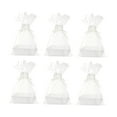 thumbnail image 4 of 6 Pieces Gift Baskets Kraft Tray with Handles Sturdy Paper Construction for Christmas Graduations Birthdays, 4 of 9