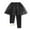 Black, variant on Edvintorg Winter Kids Pants Girls Solid Lace Warm Fleece Lined Leggings Elastic Cotton Sweatpants Pants 2-8Years Girls Athletic Pants Christmas Gifts