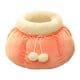 thumbnail image 2 of Cama para gatos Cueva para gatos Cojín de felpa autocalentable para el invierno Estera para abrazar Fondo antideslizante Nido de perrera para perrito, 2 of 8