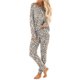 thumbnail image 4 of Gibobby Sudaderas de Forro Polar y Pantalones Conjuntos Estampado de Ocio Mujer 2 piezas Chándal Usar pantalones Traje de salón Usar Trajes y conjuntos de muj(Gris,CH), 4 of 5