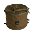 thumbnail image 3 of Wswqop Collapsible Camping Trash Can Garbage Can Reusable Multi Purpose Laundry Storage Dark Green, 3 of 9