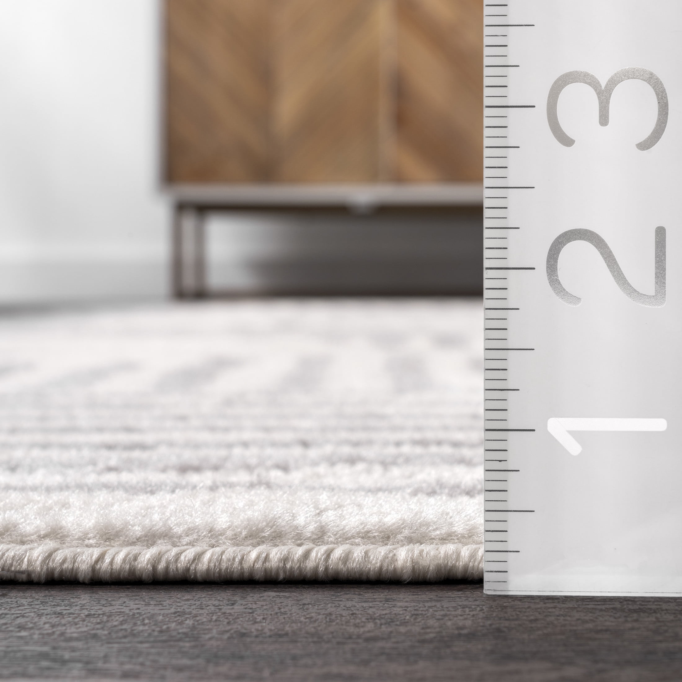 nuLOOM Briggs Tribal Striped Area Rug, 4' x 6', Briggs Light Grey