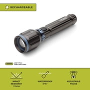 CORE 3000 Lumen Flashlight with Focusing Head, 4 Light Modes, IPX 7
