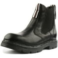 thumbnail image 6 of Replay Reserve Men's Leather Chelsea Boots In Black Size 10, 6 of 6