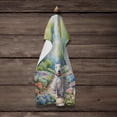 thumbnail image 4 of Bull Terrier Spring Path Kitchen Towel, 4 of 5
