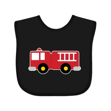

Inktastic Fire Truck Childs Fireman Gift Baby Boy or Baby Girl Bib