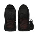 thumbnail image 4 of 2pcs Front Car Seat Covers Center Fit for Ford Ranger 60/40 Highback 2004-2012, Interior Automotive Car Front Seats Only (Console armrest Cover Not Included), Black&Red, 4 of 10