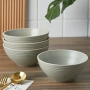 Stone Lain Lauren 16-Piece Dinnerware Set Stoneware, Green