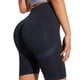 thumbnail image 3 of Pantalones cortos de yoga Nikou para mujer cintura alta color negro talla M, 3 of 5