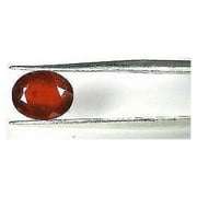 3.10Cts Fine Grade Natural Red Garnet Axinite Oval Cut Jewelry Gemstone