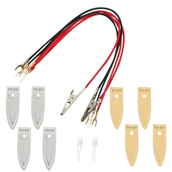 BESTYASH Fruit Electricity Kit 1 Set Diy Metal For Students To Train Observation Capability At Home