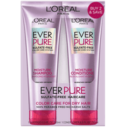 L'Oreal Paris EverPure Moisture Sulfate Free Shampoo and Conditioner, 1 Kit