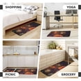 thumbnail image 6 of Yiaed Butterfly Sitting on a Flower Kitchen Rugs Sets of 2 Kitchen Mats Cushioned Anti Fatigue Kitchen Rug Tapetes Para Cocina for Sink,Laundry Room, 6 of 6