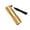 Gold, variant on HIBIBUD 3.5" Mini Flashlight, Small UV LED Flashlight Battery Powered for Nail Curing, Silver