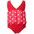thumbnail image 1 of Trajes de baño de una pieza con flotabilidad para niñas-S-Red BANYUO Electrónica, 1 of 4