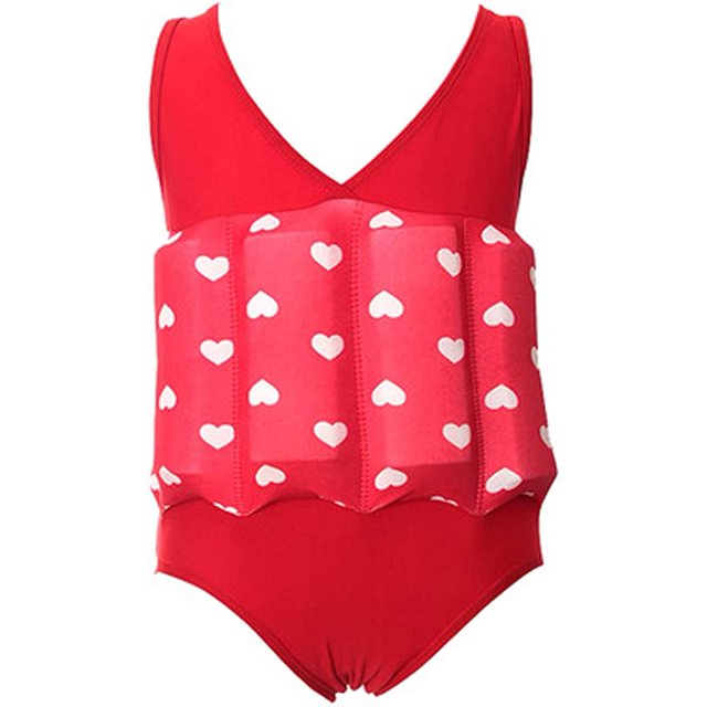 Trajes de baño de una pieza con flotabilidad para niñas-S-Red BANYUO Electrónica