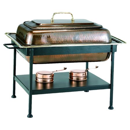 Old Dutch International Rectangular Antique Copper Chafing Dish