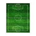 thumbnail image 1 of kjfeif Soccer Area Rug Football Field Carpet Non Slip Floor Mat Football Stadium Green Painted Line Playmat Runner Rug for Living Room Bedroom No Slip Kitchen Rugs and Mats, 1 of 9
