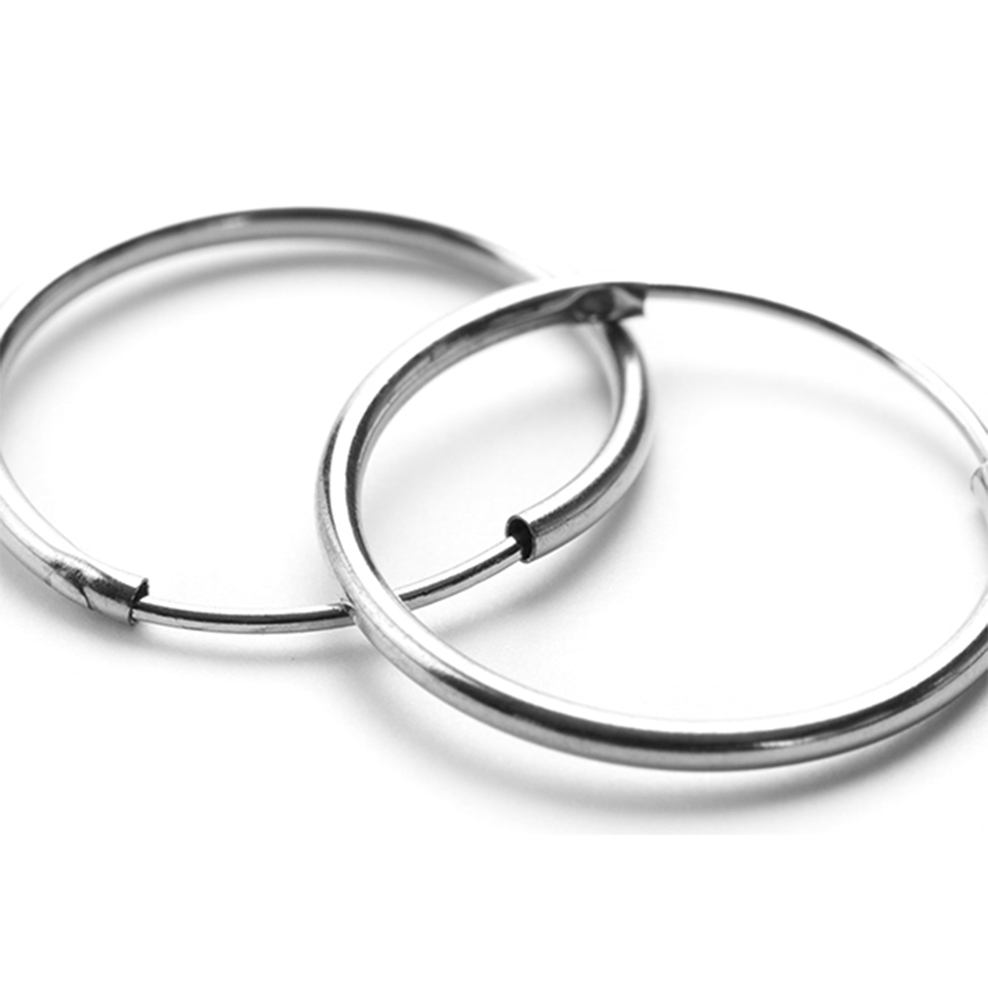 Cousin DIY Metal Earring Hoops, 12 Piece, Silver, Adult, AJM6123306 Cousin DIY Metal Earring Hoops, 12 Piece, Silver, Adult, AJM6123306