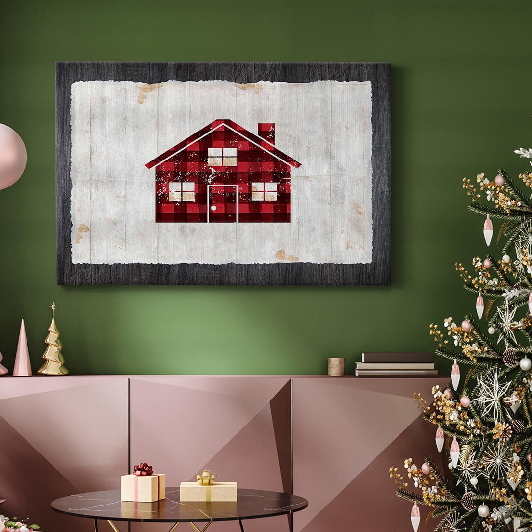 Checkered House- Gallery Wrapped Canvas