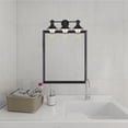 thumbnail image 3 of Designers Fountain Dalton 3 Light Matte Black Bathroom Vanity Light Fixture, D243M-3B-MB, 3 of 3