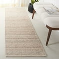 thumbnail image 2 of SAFAVIEH Natura Stephanie Distressed Wool Runner Rug, Beige, 2'3" x 8', 2 of 6