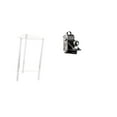 thumbnail image 1 of Mesita de noche,Mesa auxiliar de acrílico transparente,mesa auxiliar transparente de 2 niveles,Estatua de cámara,Figura coleccionable de modelo de estatua de cámara,Escaparate de accesorios, 1 of 8