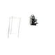 thumbnail image 1 of Mesita de noche,Mesa auxiliar de acrílico transparente,mesa auxiliar transparente de 2 niveles,Estatua de cámara,Figura coleccionable de modelo de estatua de cámara,Escaparate de accesorios, 1 of 8