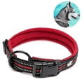 thumbnail image 3 of Medium And Large Dog Collar 3m Reflective Mesh Padded Dog Collar Adjustable Nylon Outdoor Adventure Pet Collar, 3 of 3