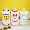 thumbnail image 4 of CSChome Pet Vest Dog Vest Adorable Soft Comfortable Cartoon Rabbit Pattern Dog Blouse Shirt Daily Wear Dog Shirt, 4 of 7