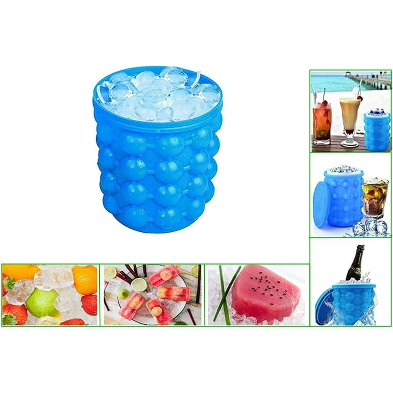 Household Cylindrical Ice Block Mold Drinking Whiskey Freezer