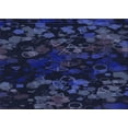 thumbnail image 1 of Ahgly Company Indoor Rectangle Patterned Night Blue Area Rugs, 2' x 5', 1 of 6