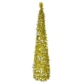 thumbnail image 2 of Sequin Tinsel Popup Folding Christmas Tree Artificial Xmas Tree Holiday Party Home Decoration 5Ft, 2 of 5