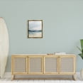 thumbnail image 2 of Stupell Brushed Ocean Seagulls Landscape Landscape Painting Gold Floater Framed Art Print Wall Art, 2 of 6