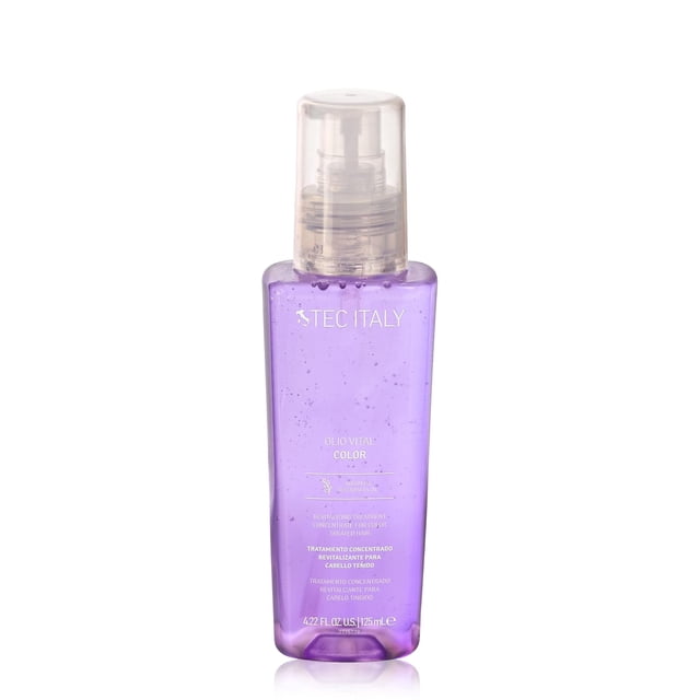 TEC ITALY Olio Vital Color Tratamiento para Cabello Teñido 125 ml | Aceite Protector del Color, Hidratación Profunda y Brillo Intenso | Reduce Frizz, Protección UV y C