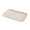 Beige, variant on AURORA TRADE Plastic Serving Platters Rectangular Trays Nordic Style Serving Platters for Party, Stackable 8.27" x 5.12"