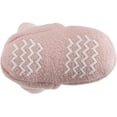 thumbnail image 4 of Hudson Baby Infant and Toddler Girl Cozy Fleece and Faux Shearling Booties, Strawberry Pink, 18-24 Months, 4 of 7