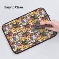 thumbnail image 5 of Bingfone Cute Cat Laptop Sleeve Case 13 inch , 360° Protective Computer Carrying Bag, 5 of 8