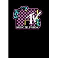 thumbnail image 2 of Boy's MTV Dragon Checker Logo  Graphic Tee Black X Large, 2 of 5