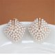 thumbnail image 3 of Aretes con perlas y diamantes, 3 of 4