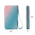 thumbnail image 3 of Wrangler Wallet Purse for Women Gradient Wristlet Wallet with Credit Card Holder, Blue, 3 of 7