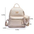 thumbnail image 3 of Women Backpack Fashion Casual School Backpack Travel Backpack with Coin Purse, 3 of 10