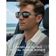 thumbnail image 2 of Gafas de sol polarizadas ATTCL 18587 con armazón metálico gris para hombre, 2 of 8
