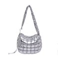 thumbnail image 1 of Bolso Hobo Hombro Puffer Mano Para Mujer Acolchado, 1 of 6