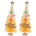 thumbnail image 1 of 2Pcs Decorative Artificial Tree Ornaments Adorable Desktop Tree Adornments, 1 of 4