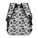 thumbnail image 4 of Fotbe Black White Halloween Mochila Casual con Estampado para Escuela, Viajes y Actividades al Aire Libre - Duradera, Ligera y Cómoda, 4 of 5