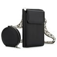 thumbnail image 1 of Naittoop Leather Small Phone Wallet Crossbody Bag Ladies' Shoulder Bag Trendy Mobile Phone Bag Wallet Set, 1 of 3